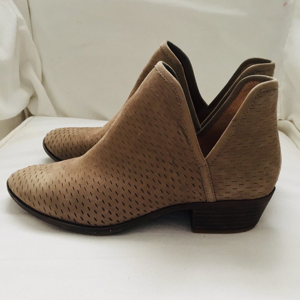 Lucky Brand Tan Boots Booties Size 9